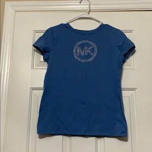 Michael kors small tee shirt 
MK in rhinestones